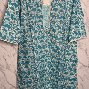 Libaas Blue Kurti Set