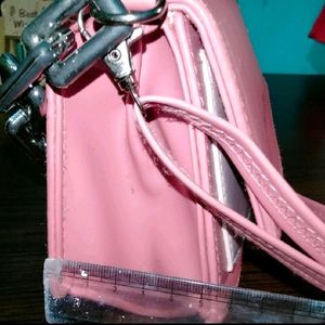 Charles & Keith Pink Sling Bag