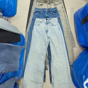 H&M Wide Leg Denim