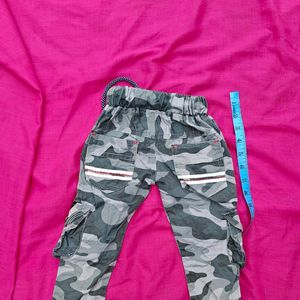 Milletry Print Jeans