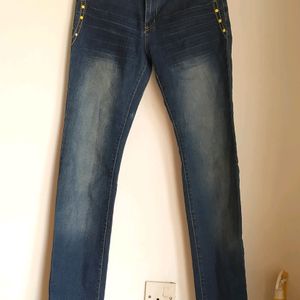 Navy Blue Jeans