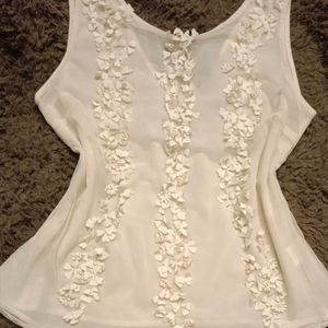 Floral Applique Top