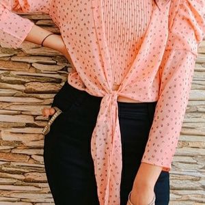 Cute Korean Shirt Pattern Top