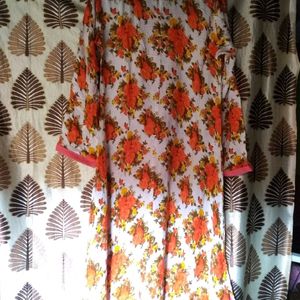 Floral Umbrella Kurti