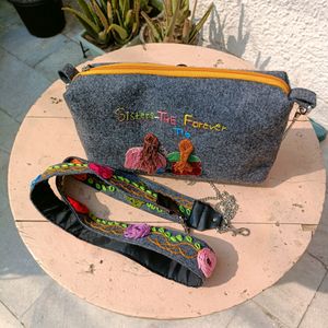 Personalized Handcrafted Sling Bag