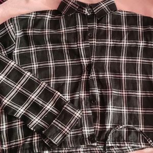 New Check Shirt Top For Women