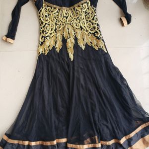 Black Heavy Anarkali