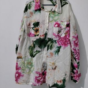 Floral Shirt Women