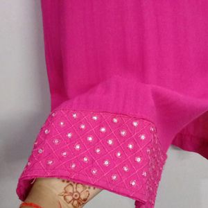 Beautiful Kurti Rose Colour 😍