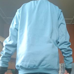 Oversized Blue Sweatshirt For Women