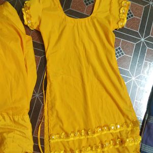 Beautiful Patiala Suit With No Dupatta 💛