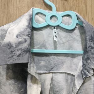 Grey Watercolor Effect Shirt