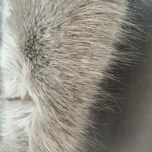 Fur Coat Free Size Dropped Shoulder