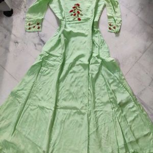 Embroidered Gown