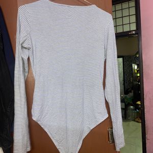 H&M Wrap Over Bodysuit Size (M)