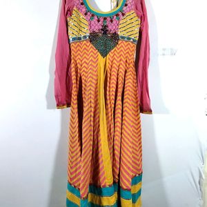 Multi Printed Kurta Set (Women's)