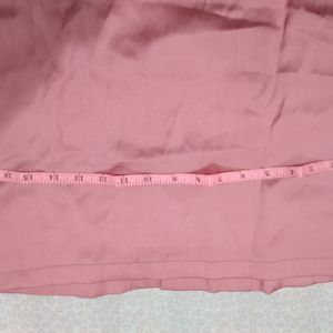 Pink Satin Shirt