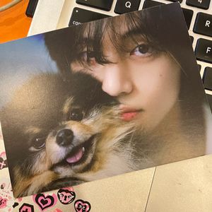 BTS TAEHYUNG/ V UNOFFICIAL SET OF 2  POSTCARDS.