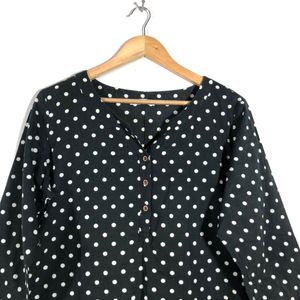 Black Printed Top(Women’s)