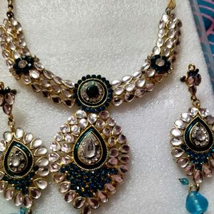 Kundan Nd Diamond Set