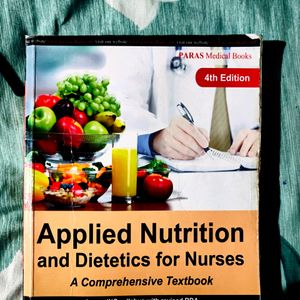 Textbook For Applied Nutrition & Dietetics BSC NSG