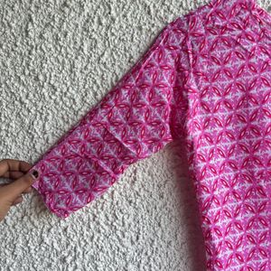 Pink Short Kurti