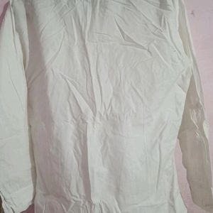 Pure White Formal Shirt