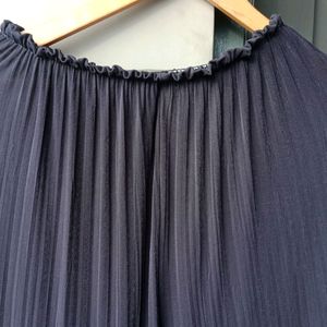 Dark Navy Blue Palazzo