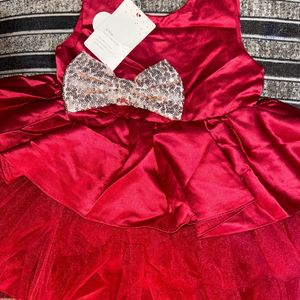 Hopscotch Sirosa Red Dress