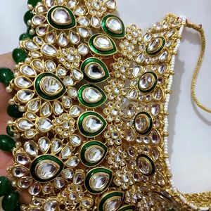 💚✳️ Kundan Ethnic Bridial Jwellery Set✳️💚