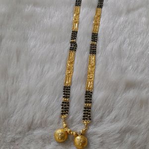 Gold Polish Mangalsutra