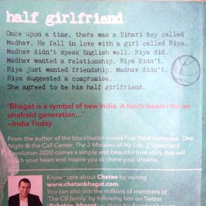 Half Girlfriend By Chetan Bhagat