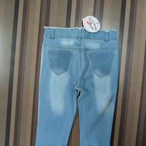 W-14 Size-28 Slim Fit Women Denim Jeans