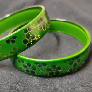 Green And Black Bangles