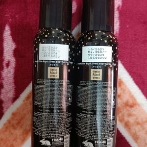 Brand New Avon Little Black dress body spray(Set O