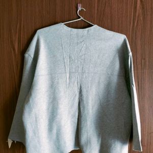 Zara Knit Grey Style Upper Shrug