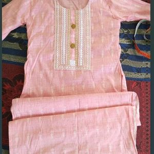 Soft  🩷 Pink Kurti ..