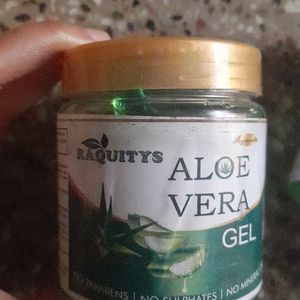 Aloe vera Gel With Brand Tag