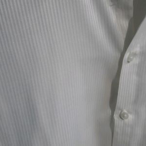 Off White Striped Shirt