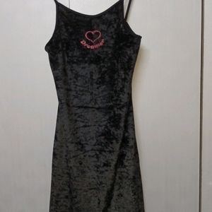 Mini Black Dreamer Comfy Dress