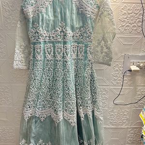 Full Embroidery Gown Dress New