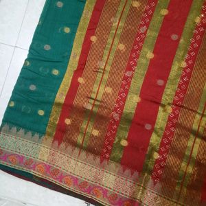 Chanderi Cotton Saree New