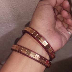 Set Of Two Bangles Combo