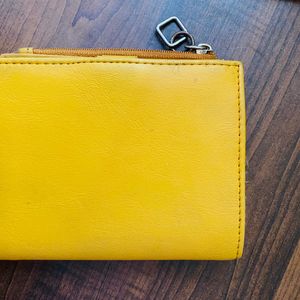 Yellow Baggit Wallet