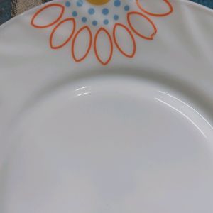 6 Ceramic Quater Plates