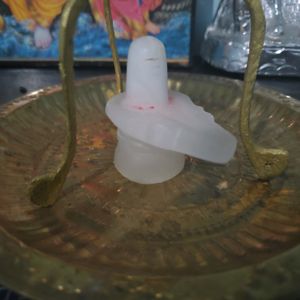 Shivling, Small Shivling For Home With Plate