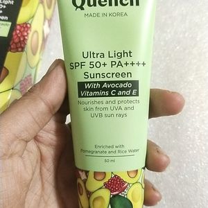 Quench Ultra Light SPF 50+ PA++++ Sunscreen