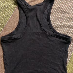 H&M Dark Brown Halter Top