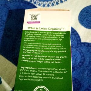 LOTUS organic Hair Growth Serum