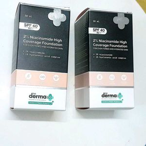 100% New Unused The Derma Co Foundation